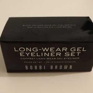 NEW Bobbi Brown Gel Eyeliner set, Black Ink
